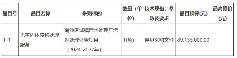 广州市南沙区污泥处理处置项目招标全攻略