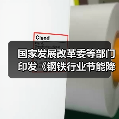 国家发展改革委等部门印发《钢铁行业节能降碳专项行动计划》（图1）