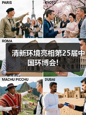 清新环境亮相第25届中国环博会!（图4）
