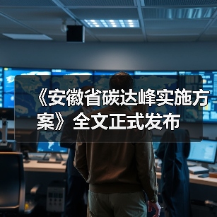 《安徽省碳达峰实施方案》全文正式发布(图3) 《安徽省碳达峰实施方案》全文正式发布(图3)