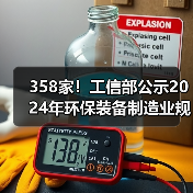358家！工信部公示2024年环保装备制造业规范条件企业名单