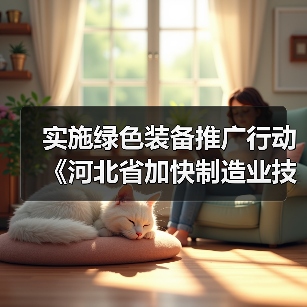 实施绿色装备推广行动 《河北省加快制造业技术改造升级行动方案》发布 实施绿色装备推广行动 《河北省加快制造业技术改造升级行动方案》发布