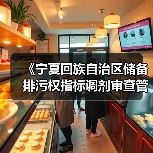 《宁夏回族自治区储备排污权指标调剂审查管理办法》印发! 《宁夏回族自治区储备排污权指标调剂审查管理办法》印发!