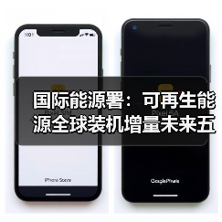 国际能源署：可再生能源全球装机增量未来五年有望翻番