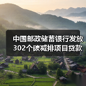 中国邮政储蓄银行发放302个碳减排项目贷款(图1) 中国邮政储蓄银行发放302个碳减排项目贷款(图1)