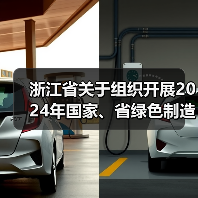 浙江省关于组织开展2024年国家、省绿色制造名单推荐工作及动态管理的通知(图1) 浙江省关于组织开展2024年国家、省绿色制造名单推荐工作及动态管理的通知(图1)
