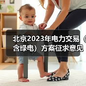北京2023年电力交易(含绿电)方案征求意见稿发布(图1) 北京2023年电力交易(含绿电)方案征求意见稿发布(图1)
