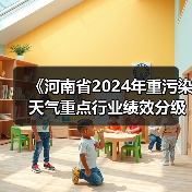 《河南省2024年重污染天气重点行业绩效分级创A晋B行动方案》发布（图1）