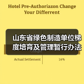 山东省绿色制造单位梯度培育及管理暂行办法(图1) 山东省绿色制造单位梯度培育及管理暂行办法(图1)