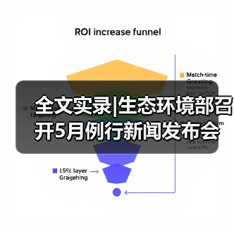 全文实录|生态环境部召开5月例行新闻发布会！