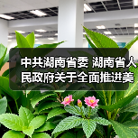 中共湖南省委 湖南省人民政府关于全面推进美丽湖南建设的实施意见（图1）