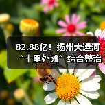 82.88亿！扬州大运河“十里外滩”综合整治提升项目（古运河-七里河）投资及工程总承包招标！（图1）