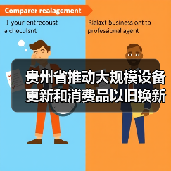 贵州省推动大规模设备更新和消费品以旧换新实施方案(图1) 贵州省推动大规模设备更新和消费品以旧换新实施方案(图1)