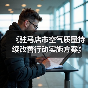 《驻马店市空气质量持续改善行动实施方案》发布（图1）