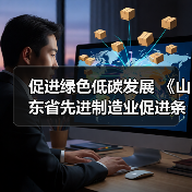促进绿色低碳发展 《山东省先进制造业促进条例》发布(图3) 促进绿色低碳发展 《山东省先进制造业促进条例》发布(图3)