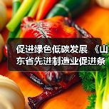 促进绿色低碳发展 《山东省先进制造业促进条例》发布(图1) 促进绿色低碳发展 《山东省先进制造业促进条例》发布(图1)