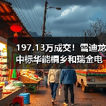 197.13万成交！雪迪龙中标华能桐乡和瑞金电厂二氧化碳排放连续监测系统采购！（图1）