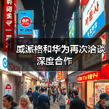 威派格和华为再次洽谈深度合作(图2) 威派格和华为再次洽谈深度合作(图2)