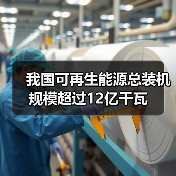 我国可再生能源总装机规模超过12亿千瓦(图4) 我国可再生能源总装机规模超过12亿千瓦(图4)