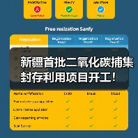 新疆首批二氧化碳捕集封存利用项目开工！
