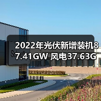 2022年光伏新增装机87.41GW 风电37.63GW 国家能源局发布2022年全国电力工业统计数据(图2) 2022年光伏新增装机87.41GW 风电37.63GW 国家能源局发布2022年全国电力工业统计数据(图2)