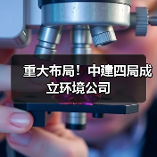 重大布局！中建四局成立环境公司