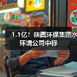 1.1亿！陕西环保集团水环境公司中标