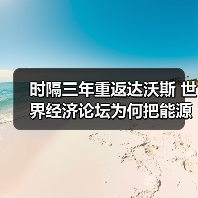 时隔三年重返达沃斯 世界经济论坛为何把能源和气候列为首要议题(图4) 时隔三年重返达沃斯 世界经济论坛为何把能源和气候列为首要议题(图4)