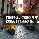 首创环保:前三季度实现营收138.66亿元,净利润32.51亿元(图1) 首创环保:前三季度实现营收138.66亿元,净利润32.51亿元(图1)