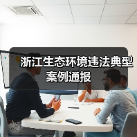 浙江生态环境违法典型案例通报(图1) 浙江生态环境违法典型案例通报(图1)