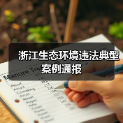 浙江生态环境违法典型案例通报(图2) 浙江生态环境违法典型案例通报(图2)