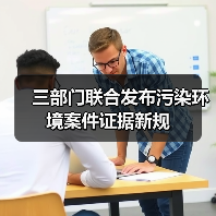三部门联合发布污染环境案件证据新规(图2) 三部门联合发布污染环境案件证据新规(图2)
