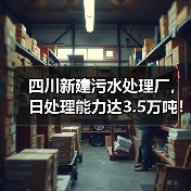 四川新建污水处理厂，日处理能力达3.5万吨！（图2）