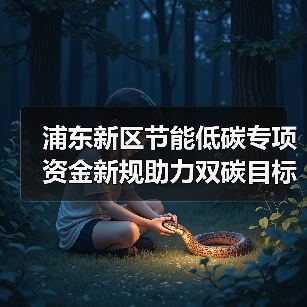 浦东新区节能低碳专项资金新规助力双碳目标（图4）