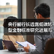 央行副行长透露低碳转型金融标准研究进展与发布计划（图1）