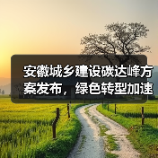 安徽城乡建设碳达峰方案发布,绿色转型加速(图4) 安徽城乡建设碳达峰方案发布,绿色转型加速(图4)