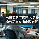 总投资超百亿元 大唐云南公司与文山市政府签署燃气发电项目及能源开发战略合作协议(图2) 总投资超百亿元 大唐云南公司与文山市政府签署燃气发电项目及能源开发战略合作协议(图2)
