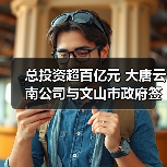 总投资超百亿元 大唐云南公司与文山市政府签署燃气发电项目及能源开发战略合作协议(图1) 总投资超百亿元 大唐云南公司与文山市政府签署燃气发电项目及能源开发战略合作协议(图1)