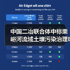 中国二冶联合体中标栗峪河流域土壤污染治理EPC项目（图1）