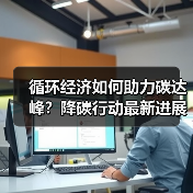 循环经济如何助力碳达峰?降碳行动最新进展分析(图3) 循环经济如何助力碳达峰?降碳行动最新进展分析(图3)