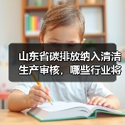 山东省碳排放纳入清洁生产审核,哪些行业将受益?(图1) 山东省碳排放纳入清洁生产审核,哪些行业将受益?(图1)