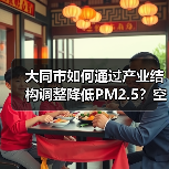 大同市如何通过产业结构调整降低PM2.5?空气改善新举措(图3) 大同市如何通过产业结构调整降低PM2.5?空气改善新举措(图3)