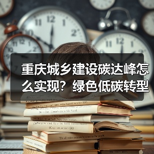 重庆城乡建设碳达峰怎么实现？绿色低碳转型关键举措解析（图4）