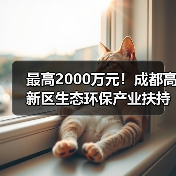 最高2000万元!成都高新区生态环保产业扶持政策详解(图4) 最高2000万元!成都高新区生态环保产业扶持政策详解(图4)