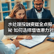 水处理投融资掘金点揭秘 如何选择增值潜力对象与项目合作优势（图4）