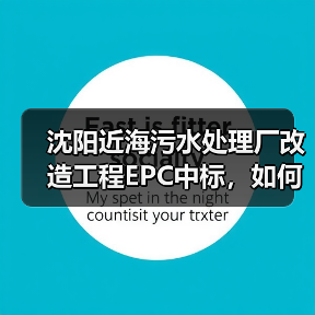 沈阳近海污水处理厂改造工程EPC中标,如何实现高效升级?(图1) 沈阳近海污水处理厂改造工程EPC中标,如何实现高效升级?(图1)
