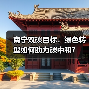 南宁双碳目标：绿色转型如何助力碳中和？（图2）