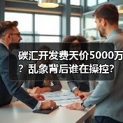 碳汇开发费天价5000万？乱象背后谁在操控？（图1）