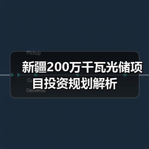 新疆200万千瓦光储项目投资规划解析（图1）