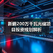 新疆200万千瓦光储项目投资规划解析（图4）
